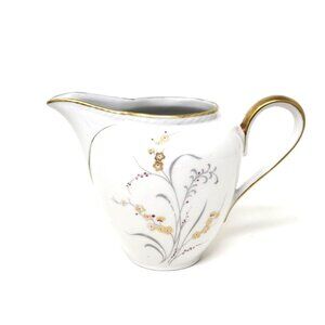 Royal Heidelberg Winterling Bavaria Porcelain Creamer Golden Fantasy Pattern